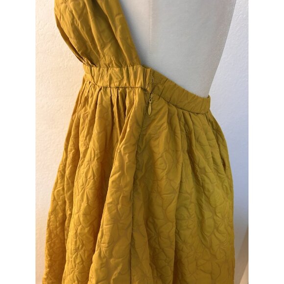 Jean Paul Gaultier X Target Women’s Yellow Halter Tulle Dress 2016 Size 11 NWT - Picture 4 of 11